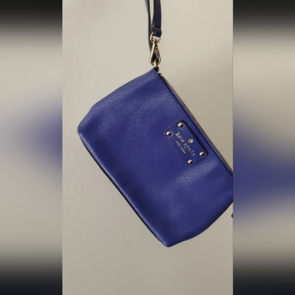 Kate Spade Royal Blue Wristlet